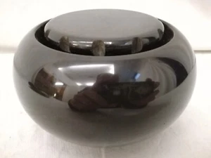 Fontana Arte Portafiori adatto per fiorellini a stelo in marmo nero del Belgio - Picture 1 of 4