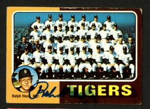 Ralph Houk #18 signed autograph auto 1975 Topps Baseball Trading Card - Picture 1 of 1