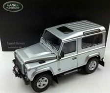 KS08901iS Kyosho 1:18 Land Rover 90 Defender Indus Silver LHD new sealed