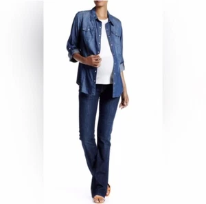 DL1961 Milano Maternity Bootcut Jeans Size 28 - Picture 1 of 7