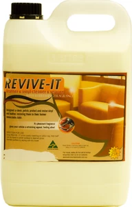 5 Litre Leather Vinyl Cleaner Protector Reviver Polish SOFAS CHAIRS Car - Picture 1 of 4