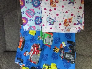""PAW PATROL THEMED FABRIC ASSORTMENT"" - 3 PATTERNS - Picture 1 of 1