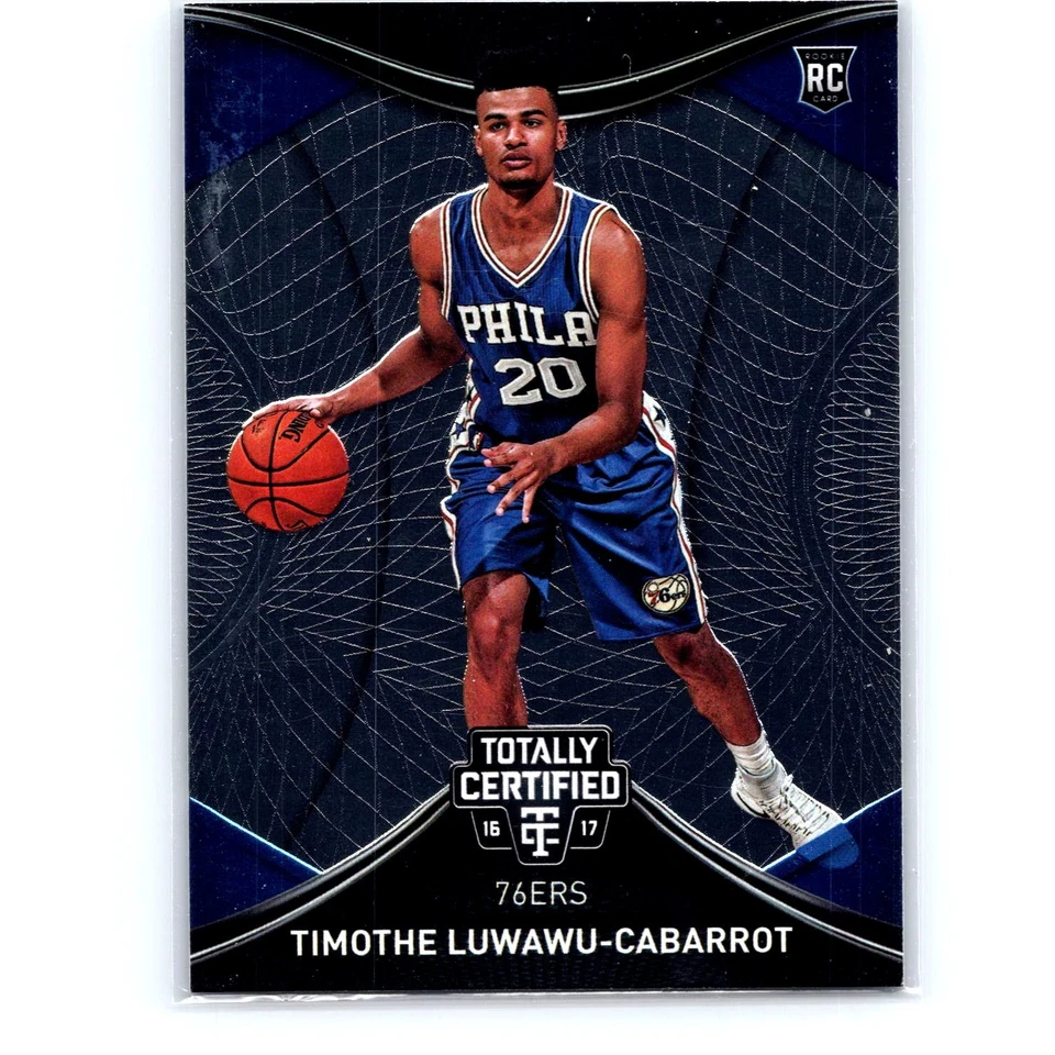 2016-17 Panini Totally Certified Timothe Luwawu-Cabarrot RC #117 76ers - Image 1 of 2