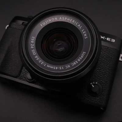 Fujifilm X-E3 Mirrorless Camera + XC 15-45mm Lens Kit MINT From Japan #2189 - image 1 of 4
