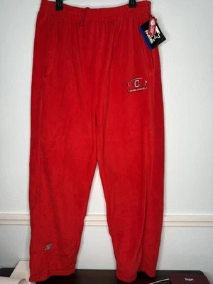 Pantalones cortavientos Starter Ohio State para hombre XL polar nuevos de colección Y2K stock muerto Foto 1 de 4
