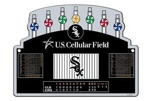 Chicago White Sox Sign 12x18 Plastic US Cellular Field CO - Picture 1 of 1