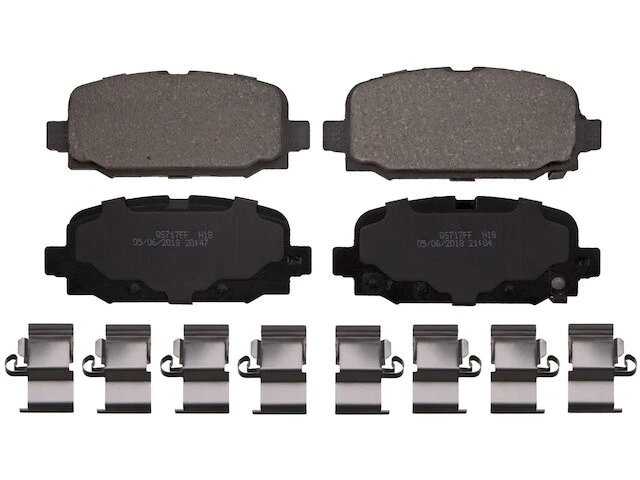 Rear Brake Pad Set For 2017-2023 Jeep Compass 2018 2019 2020 2021 2022 KQ293HT - Image 1 of 1