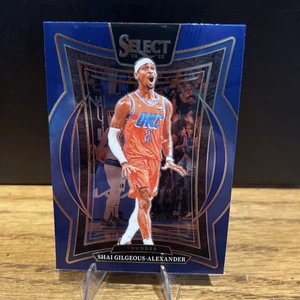 2024-25 PANINI SELECT SHAI GILGEOUS-ALEXANDER RETAIL BLUE #36  CONCOURSE. MVP - Picture 1 of 2