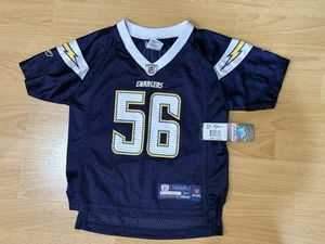 Reebok San Diego Chargers Jersey Youth 3T Shawn Merriman Navy NFL Football NWT - Picture 1 of 3
