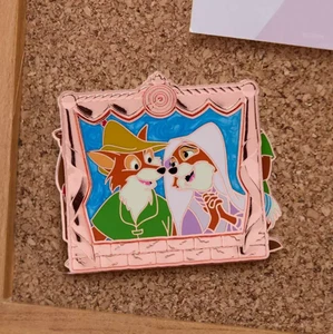 Robin Hood And Maid Marian Happily Ever After Slider Disney Pin LE2400 ~ PRESALE - Picture 1 of 2