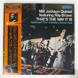 MILT JACKSON QUINTET THAT'S THE WAY IT IS IMPULSE YP8512AI Japan VINYL LP - Picture 1 of 1