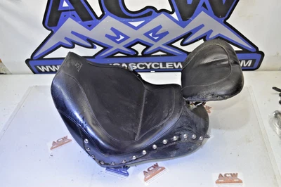 Asiento de transmisión Mustang Y4-11 con respaldo defecto rasgado Honda VTX1300 VTX 1300 R 05 2005 Foto 1 de 4