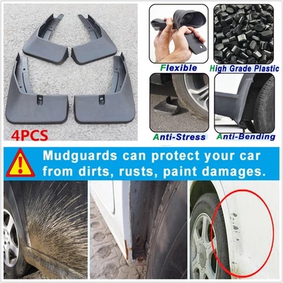 4Pcs Front & Rear Wheel Mudflaps Mud Guards For Chery Tiggo 8 Pro Plus 2020-2021 - Image 1 of 4