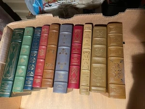 MAJOR COLLECTION VTG FRANKLIN LIBRARY RARE 10 Books Read Description Lot F - Picture 1 of 7