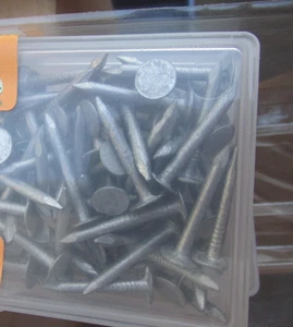 Dachpappstifte Dachnägel 2,5x25mm 100Stück Nägel / lose Aktion Blaureg - Bild 1 von 1