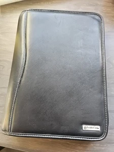 Franklin Covey Quest 7-Ring Echtleder Planer durchgehender Reißverschluss + Minen  - Bild 1 von 3