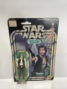 Kenner Star Wars 1977 12 trasero C Han Solo original - Imagen 1 de 18