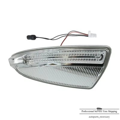 Compatível com 2007-2009 Benz GL320/ML320 Benz GL350 2010 porta esquerda espelho sinais de mudança de direção - Imagem 1 de 4