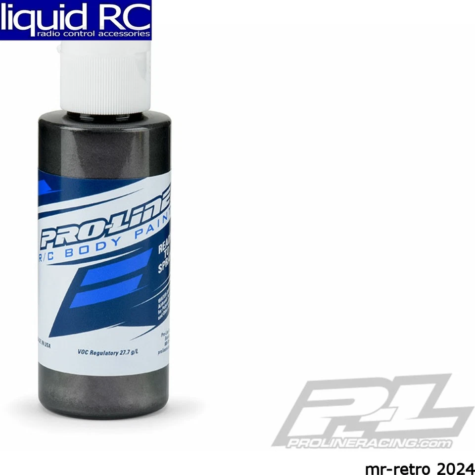 Pro-Line 632601 Metallic Charcoal RC Body Airbrush Paint 2oz - Image 1 of 1
