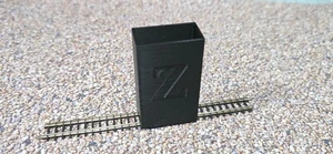 Ballast Spreader Z Gauge 1:220 Scale Train Railway Track Ballasting Layer Tool - Bild 1 von 6
