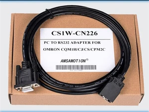 1PC CS1W-CN226 For OMRON CJ/CS/CQM1H PLC Programming Cable New - Picture 1 of 3