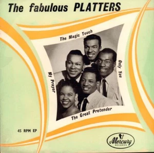 The Platters (7" Vinyl) The Fabulous Platters EP-Mercury-MEP 9504-UK-1956-SEHR GUTER/SEHR GUTER Zustand - Bild 1 von 2