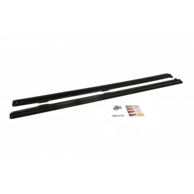 Side Skirts Diffusers Maxton Design Gloss Black ABS For VW Golf Mk5 GTI