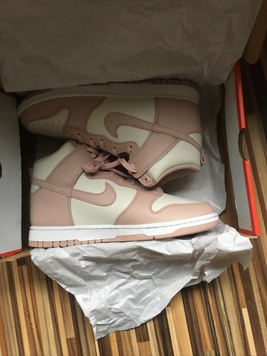 nike dunk high oxford rosa