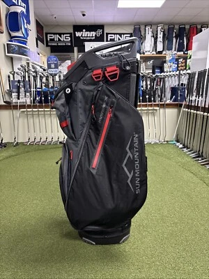 Sun Mountain C130 Maverick Cart Bag - Black/Red New - Image 1 of 4