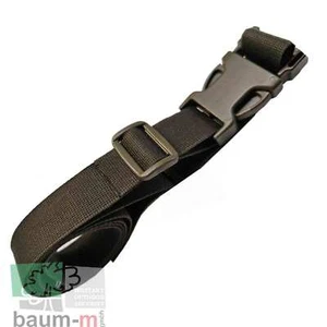 Befestigungsgurt Kunststoff-Clickverschluss Packriemen oliv Bw 110 cm Ausrüstung - Bild 1 von 6