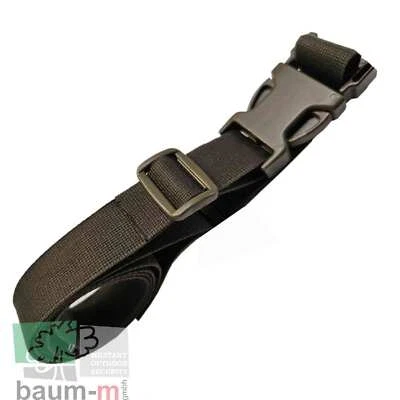 BAUM-M GMBH Befestigungsgurt Kunststoff-Clickverschluss Packriemen oliv Bw 110 cm Ausrüstung