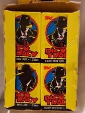 One Box of 36 Vintage Dick Tracy Glossy Card packs with one sticker per pack.