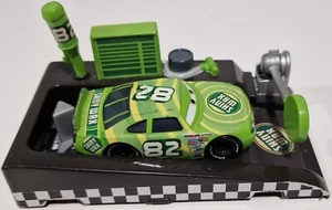 Disney Pixar Cars Pit Race Off - Glänzendes Wachs Nr. 82 Druckguss 1:55 Launcher selten - Bild 1 von 5
