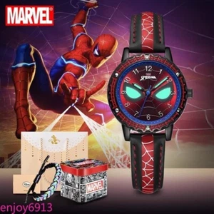 Spider-Man LED Flash Light Watch Digital Kids Boys Child Cartoon Wristwatch Gift - Picture 1 of 22