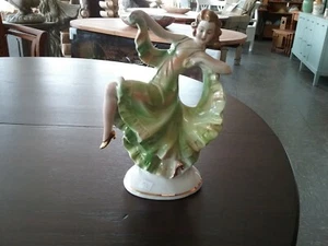 Rauchverzehrer ? Lampe ? original Porzellan Tänzerin 50ziger Jahre - Bild 1 von 4
