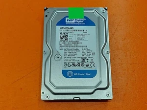 Disque dur de bureau SATA 3,5" WD bleu WD5000AAKS-75V0A0 500 Go - Photo 1/3