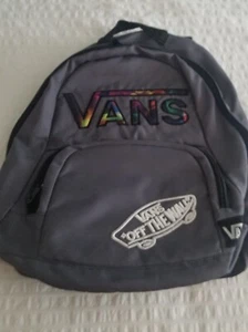 VANS "Off The Wall" Gray Backpack - Picture 1 of 2