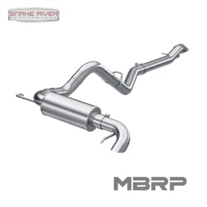 Escape de acero inoxidable MBRP 3" alto espacio libre para 21-25 Ford Bronco 2.3L 2.7 S5237304 - Imagen 1 de 11