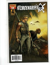 Mercenaries #1-3: Dynamite Comics: 2007: full run: All are (A) covers: VF
