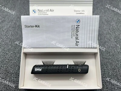 BMW Natural Air Car Freshener Lavablack Starter Kit Plus Free 3 Refill - image 1 of 3