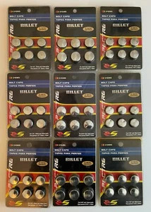 LOTE DE 9 GORRAS DE PERNO BILLETE 7/16" 1/2" 9/16" 10 mm 12 mm 13 mm 14 mm 14085 14185 14285 - Imagen 1 de 7