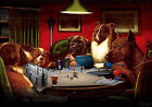 Dogs Playing D D Call of Cthulhu version full color poster