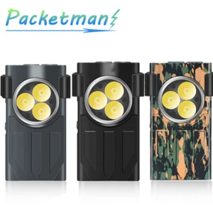 V7 1100 Lumen Mini LED Taschenlampe Wiederaufladbar Schlüsselanhänger EDC Taschenlampe - Bild 1 von 15