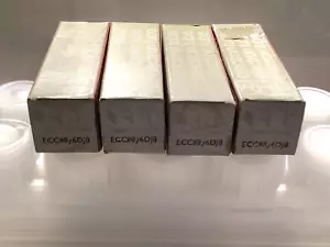 (4) CEI ECC88 6DJ8 6922 Audio Radio Vintage Vakuum Röhrenventil NOS 1960/70er - Bild 1 von 6