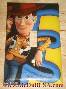 Toy Story 3 Woody Light Switch Power Outlet Wall Cover Plate Home decor - Picture 1 of 24