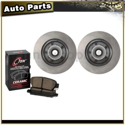 Juego de pastillas de freno de disco rotor de freno de disco C-Tek delantero 3X para Chevrolet S10 1994 1995 Foto 1 de 4