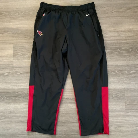Arizona Cardinals Lined Athletic Pants Mens 4XL Nike NFL On Field Black Cover