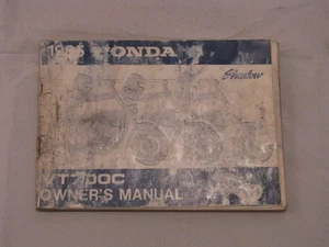 HONDA VT700C VT700 SHADOW 1985 OWNERS OWNER MANUAL - Picture 1 of 3