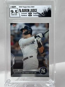 AARON JUDGE 2022 TOPPS NOW  #631 HGA 9.5 - Picture 1 of 2