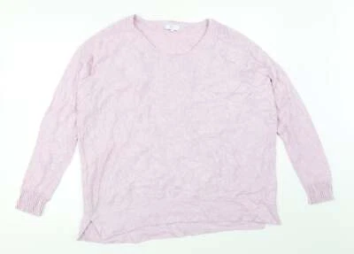 Country Casuals Womens Purple Cotton Blend Jumper Size M - Image 1 of 4